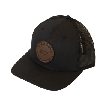 Strayhorn Leather Patch Hat with Strayhorn Emblem